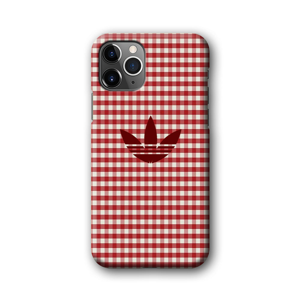 Adidas Red Flannel iPhone 11 Pro Case