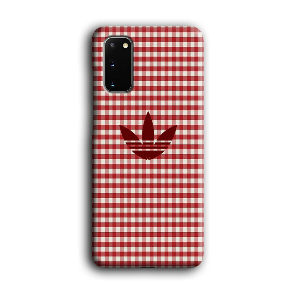 Adidas Red Flannel Samsung Galaxy S20 Case