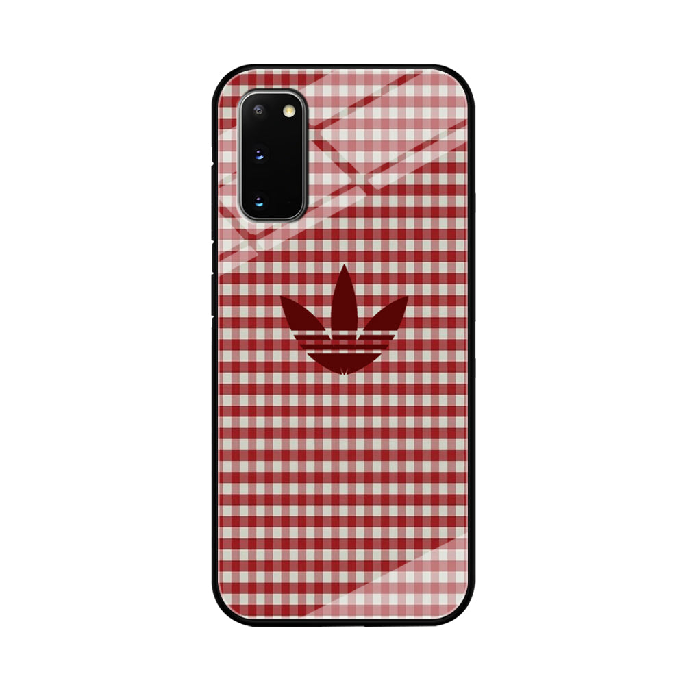 Adidas Red Flannel Samsung Galaxy S20 Case