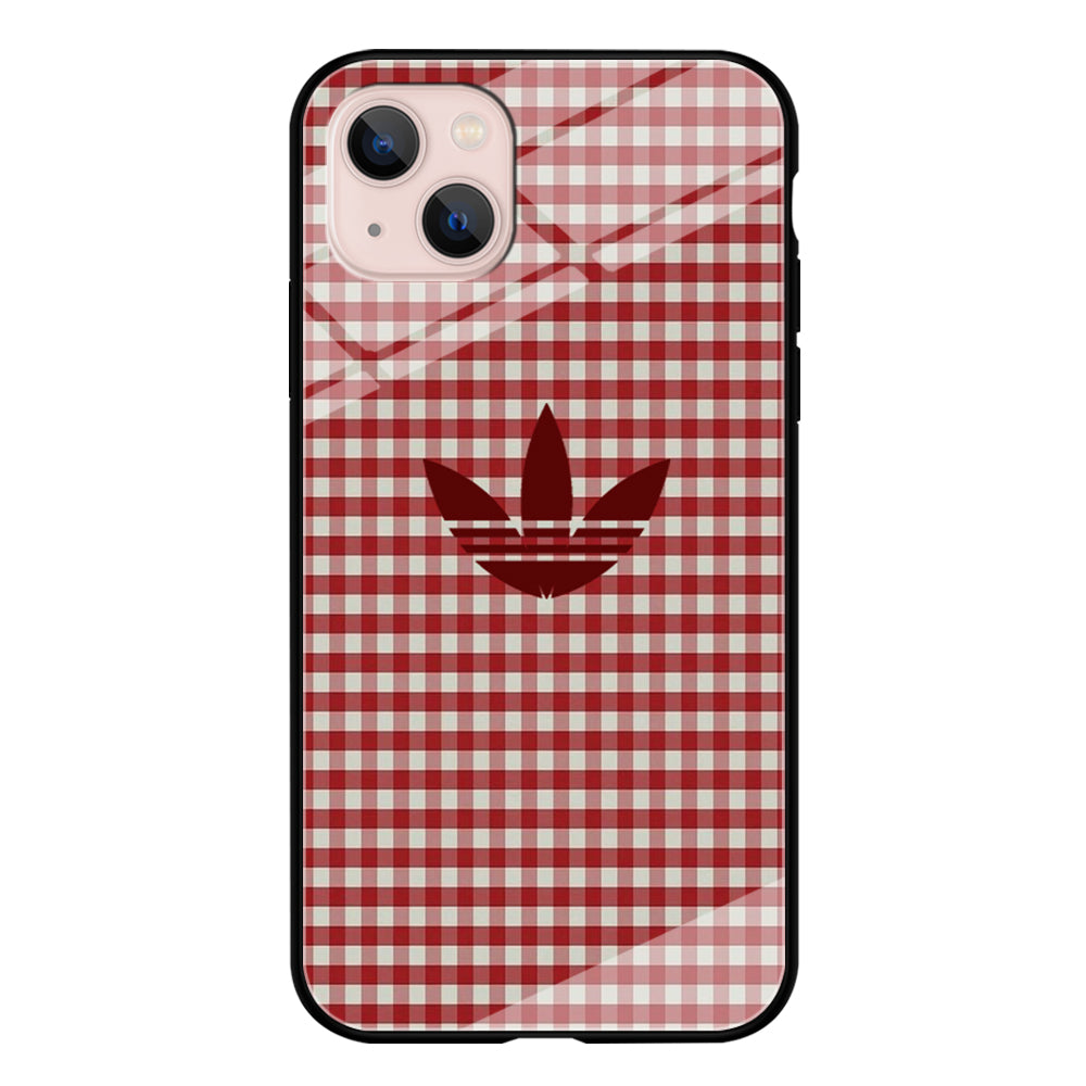 Adidas Red Flannel iPhone 13 Case