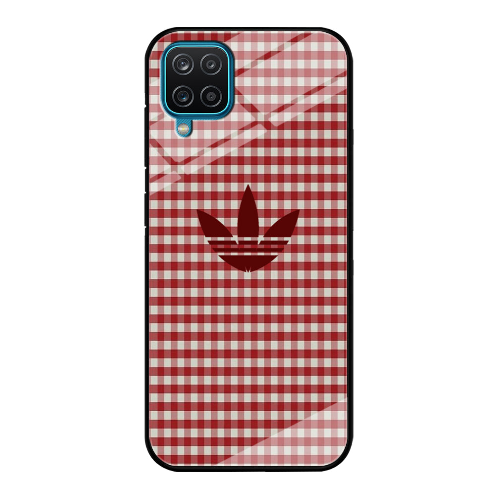 Adidas Red Flannel Samsung Galaxy A12 Case