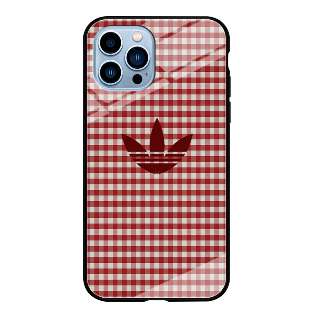 Adidas Red Flannel iPhone 13 Pro Max Case