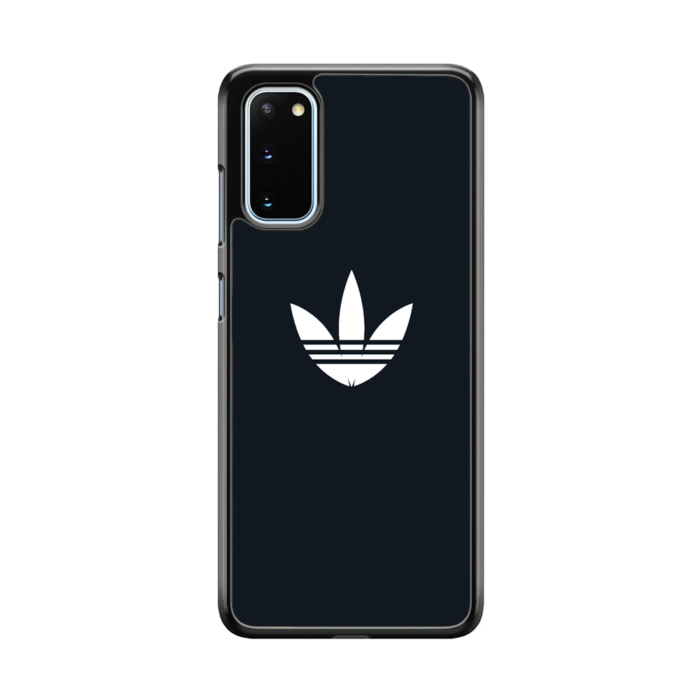 Adidas Space Grey White Logo Samsung Galaxy S20 Case