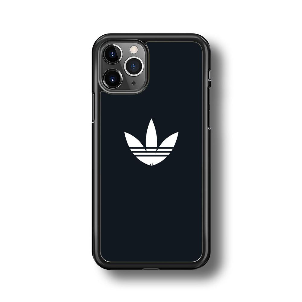 Adidas Space Grey White Logo iPhone 11 Pro Case