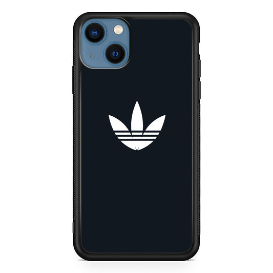 Adidas Space Grey White Logo iPhone 13 Case