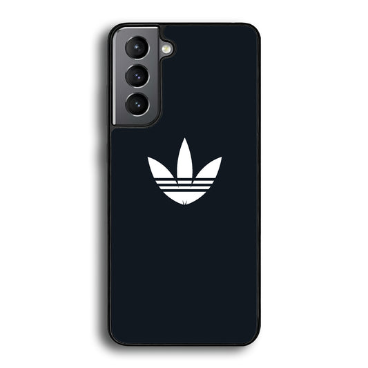Adidas Space Grey White Logo Samsung Galaxy S21 Plus Case - Carneyforia