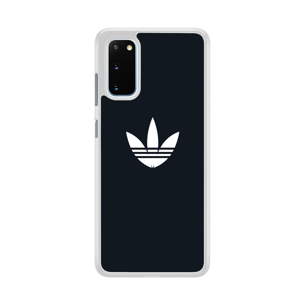 Adidas Space Grey White Logo Samsung Galaxy S20 Case