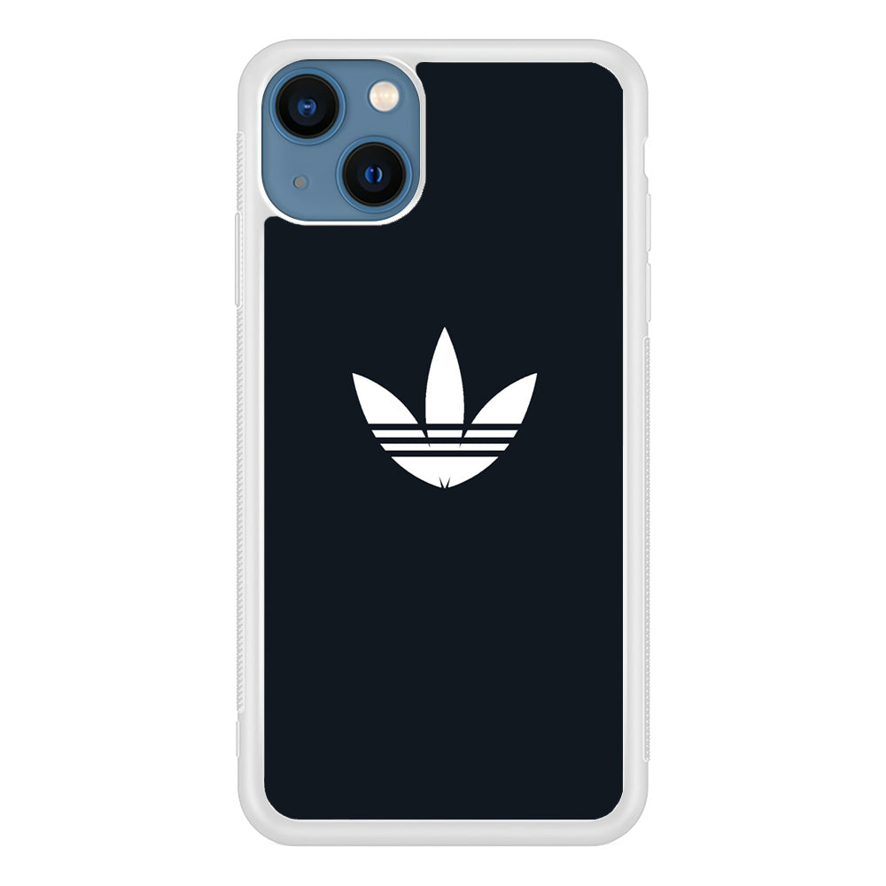 Adidas Space Grey White Logo iPhone 13 Case