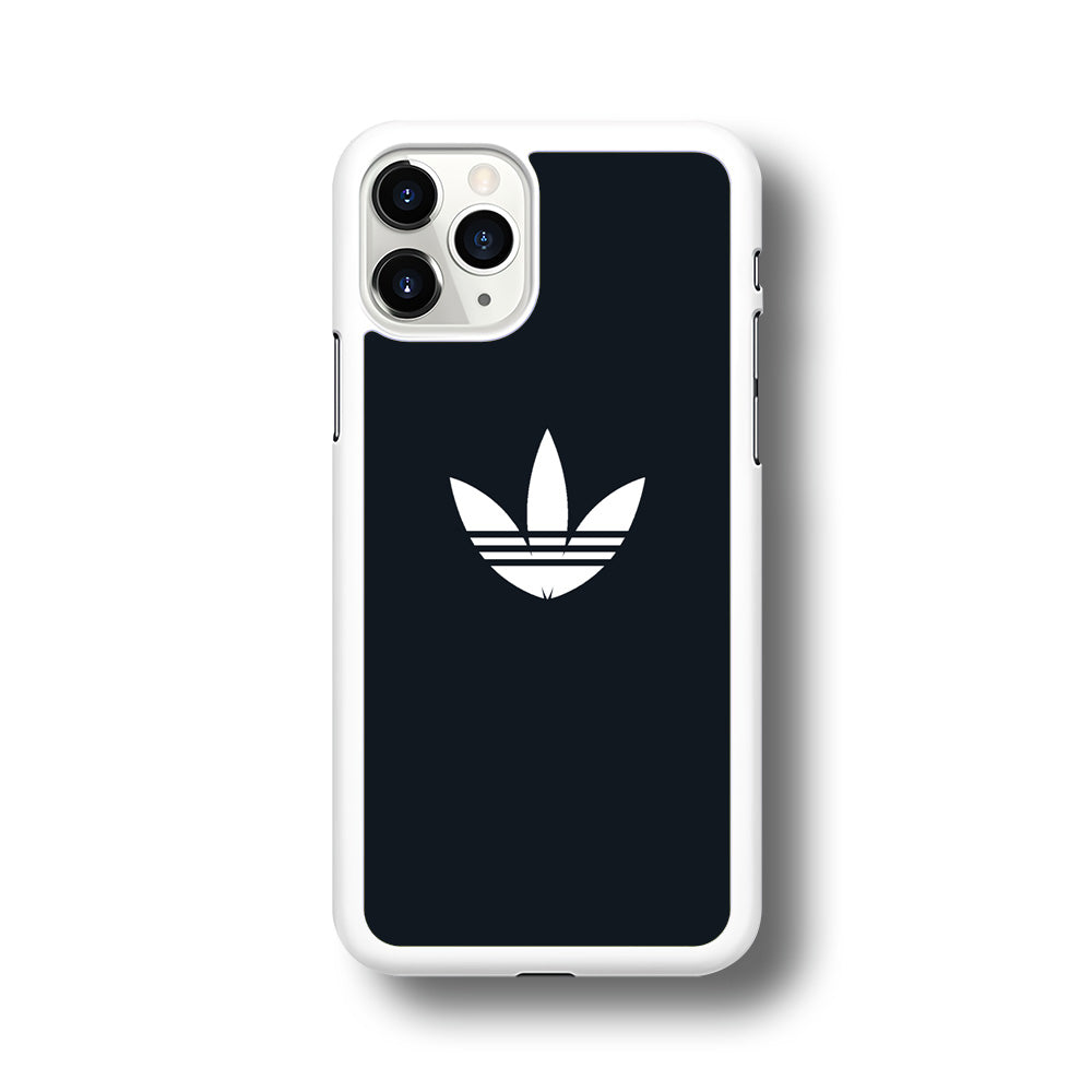 Adidas Space Grey White Logo iPhone 11 Pro Case