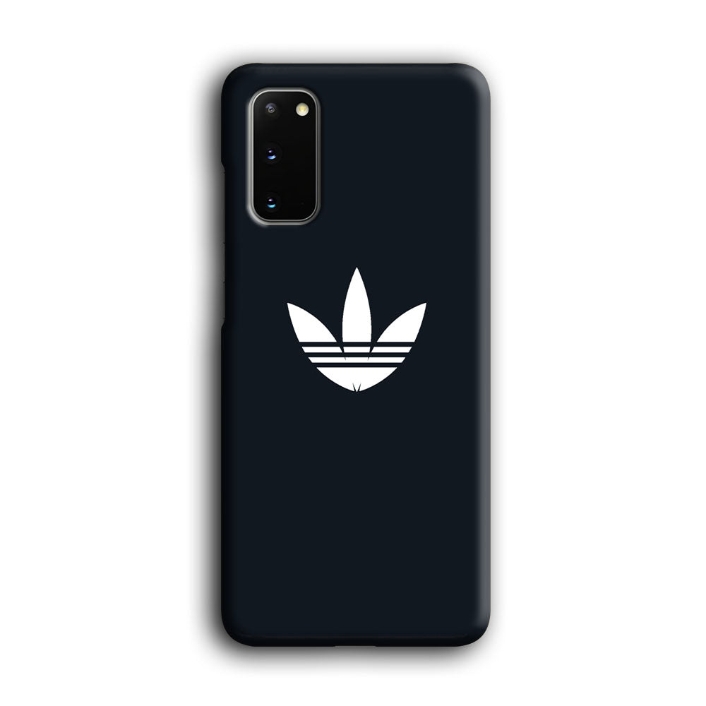 Adidas Space Grey White Logo Samsung Galaxy S20 Case