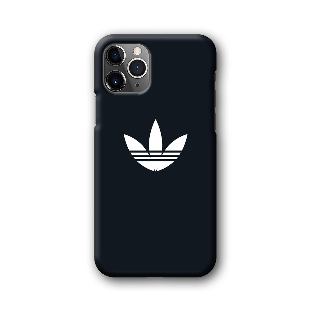 Adidas Space Grey White Logo iPhone 11 Pro Case