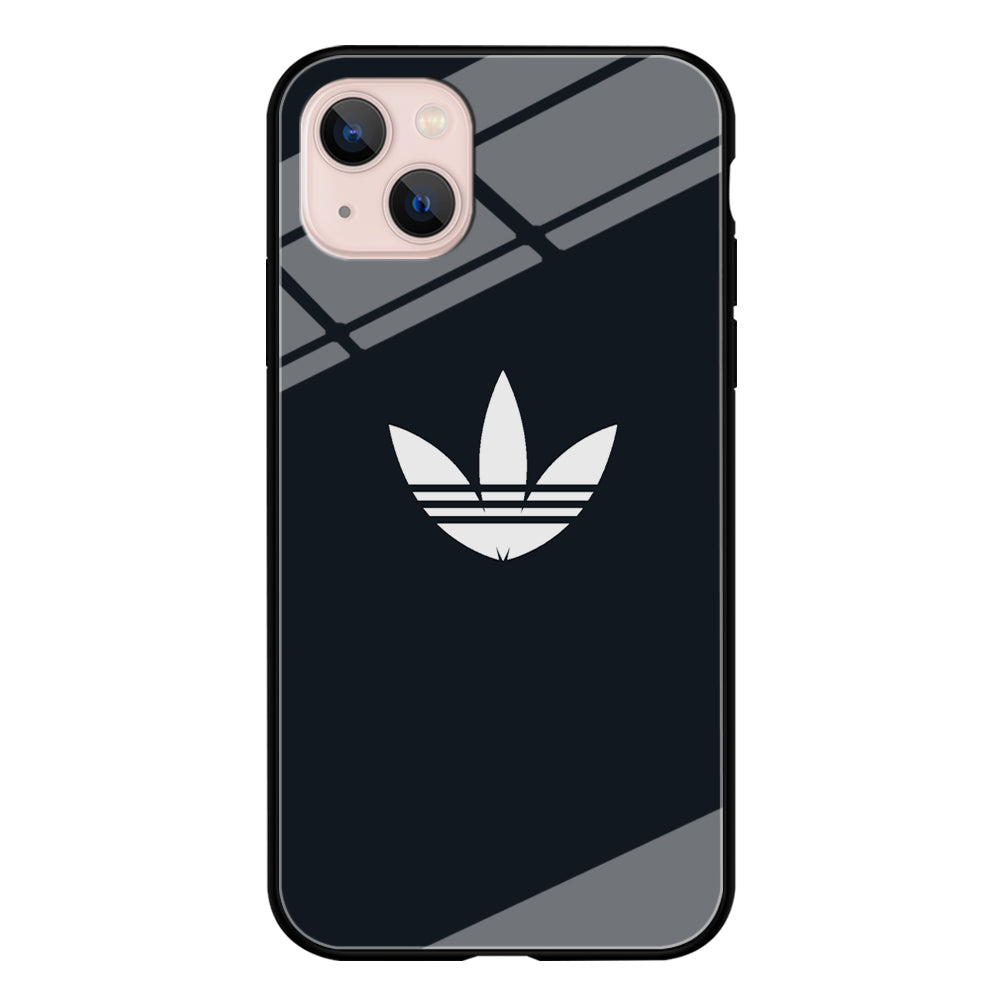 Adidas Space Grey White Logo iPhone 13 Case