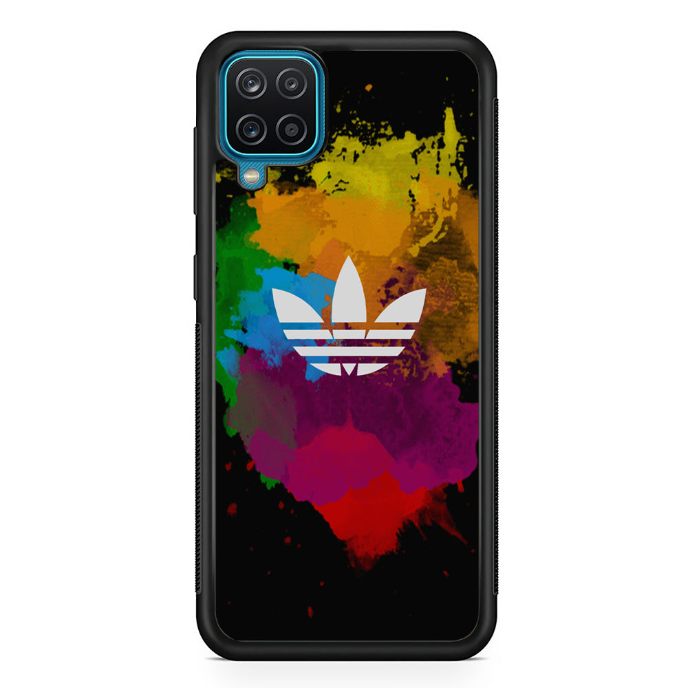 Adidas Splash Paint Logo Samsung Galaxy A12 Case