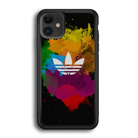 Adidas Splash Paint Logo iPhone 12 Case