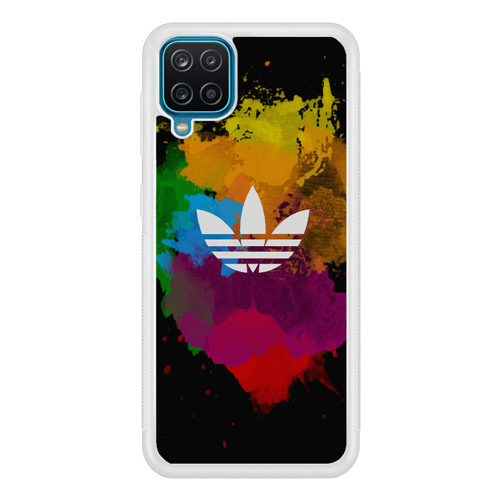 Adidas Splash Paint Logo Samsung Galaxy A12 Case