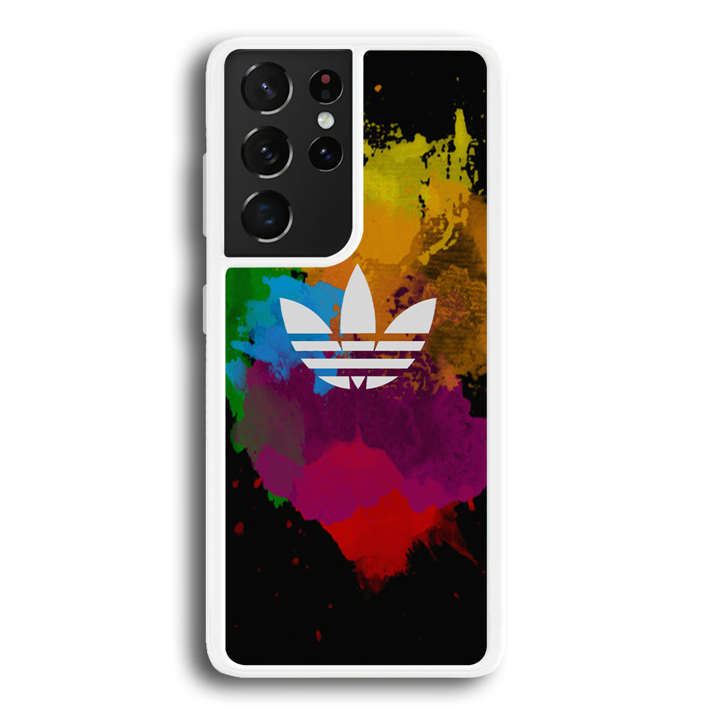 Adidas Splash Paint Logo Samsung Galaxy S21 Ultra Case