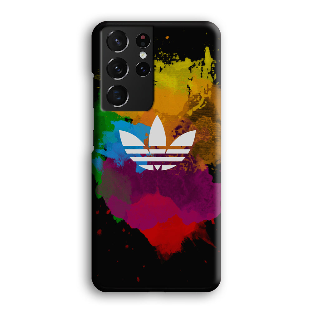 Adidas Splash Paint Logo Samsung Galaxy S21 Ultra Case