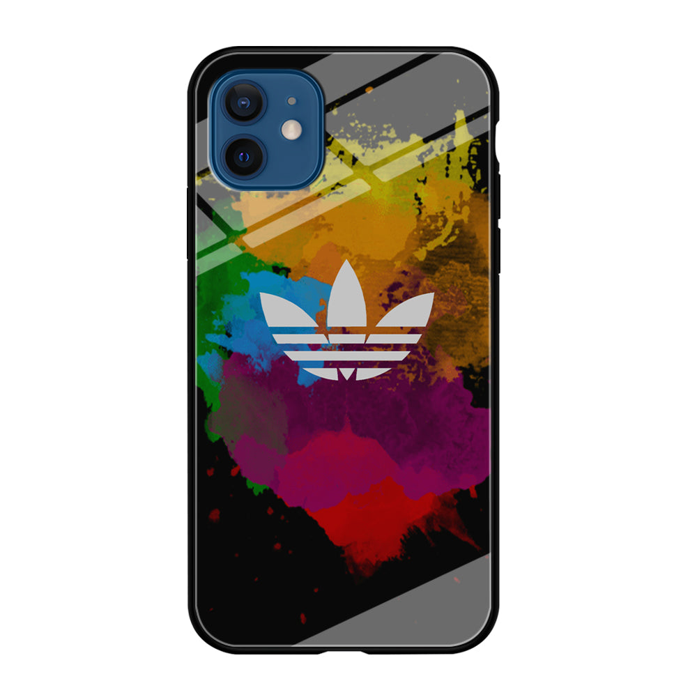 Adidas Splash Paint Logo iPhone 12 Case