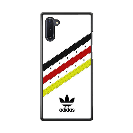 Adidas White Stripe Black Red Yellow Samsung Galaxy Note 10 Case
