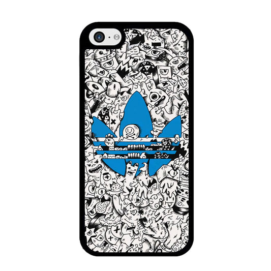 Adidas B&W Doodle iPhone 5 | 5s Case - Carneyforia