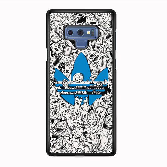 Adidas B&W Doodle Samsung Galaxy Note 9 Case