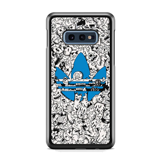 Adidas B&W Doodle Samsung Galaxy S10E Case