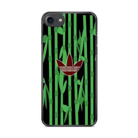 Adidas Bamboo Maroon Logo iPhone 8 Case - carneyforia