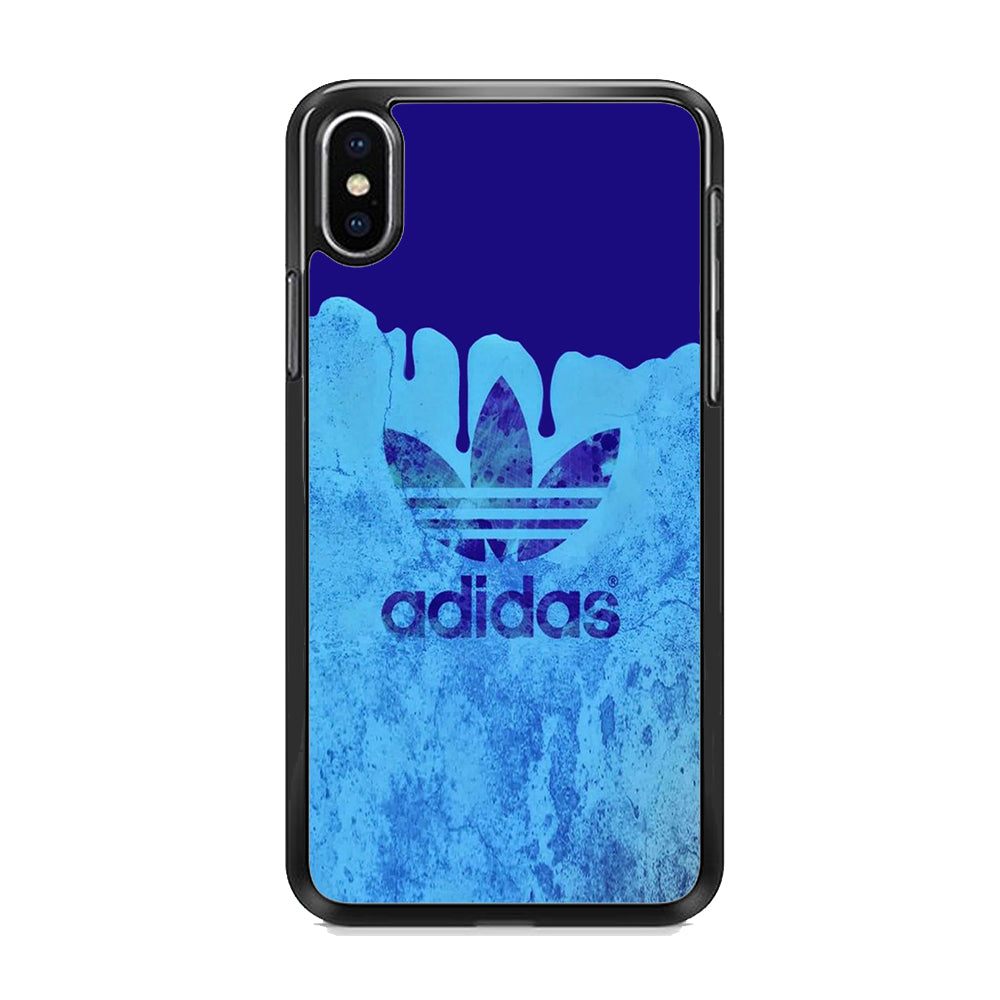 Adidas Blue Paint iPhone XS MAX Case