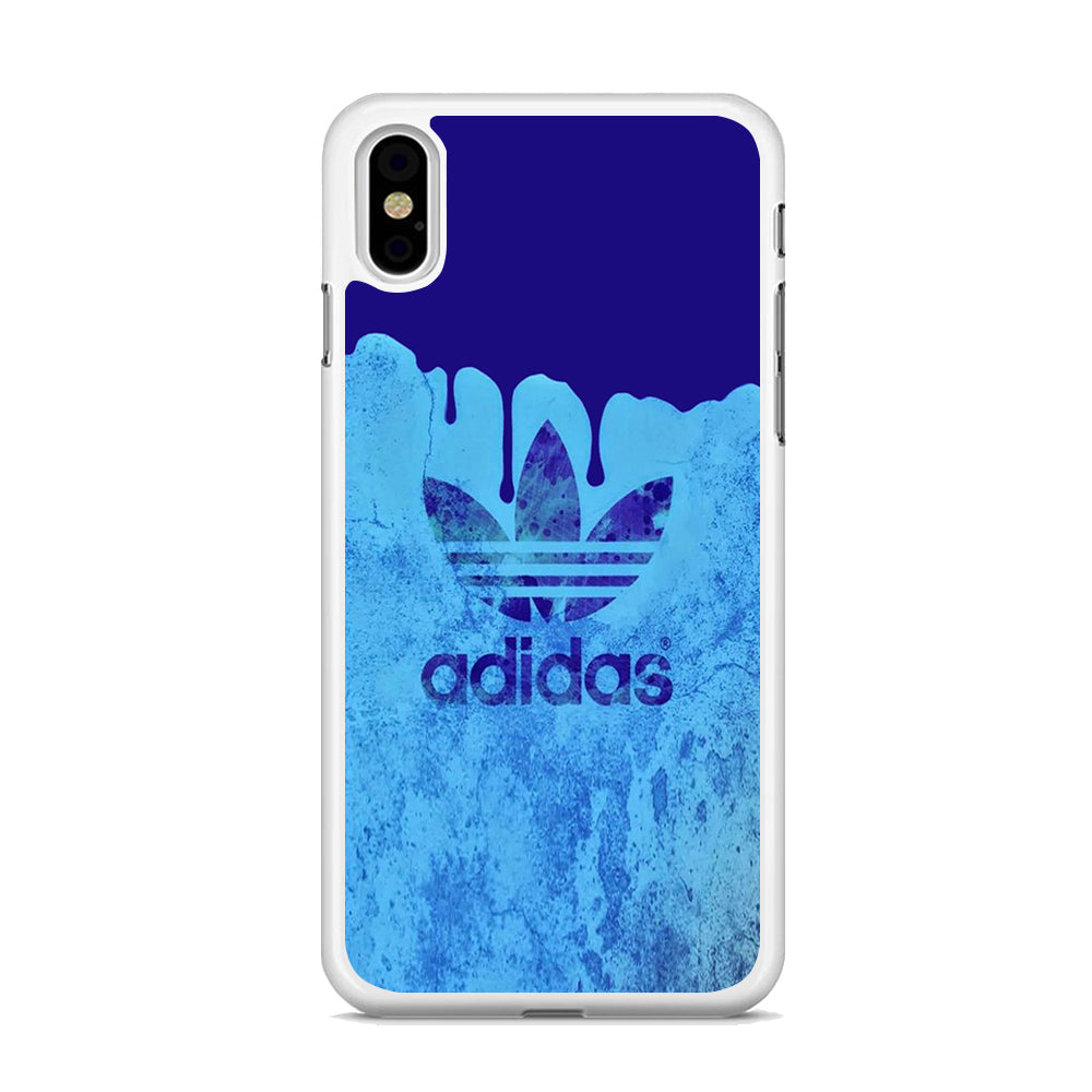 Adidas Blue Paint iPhone XS MAX Case