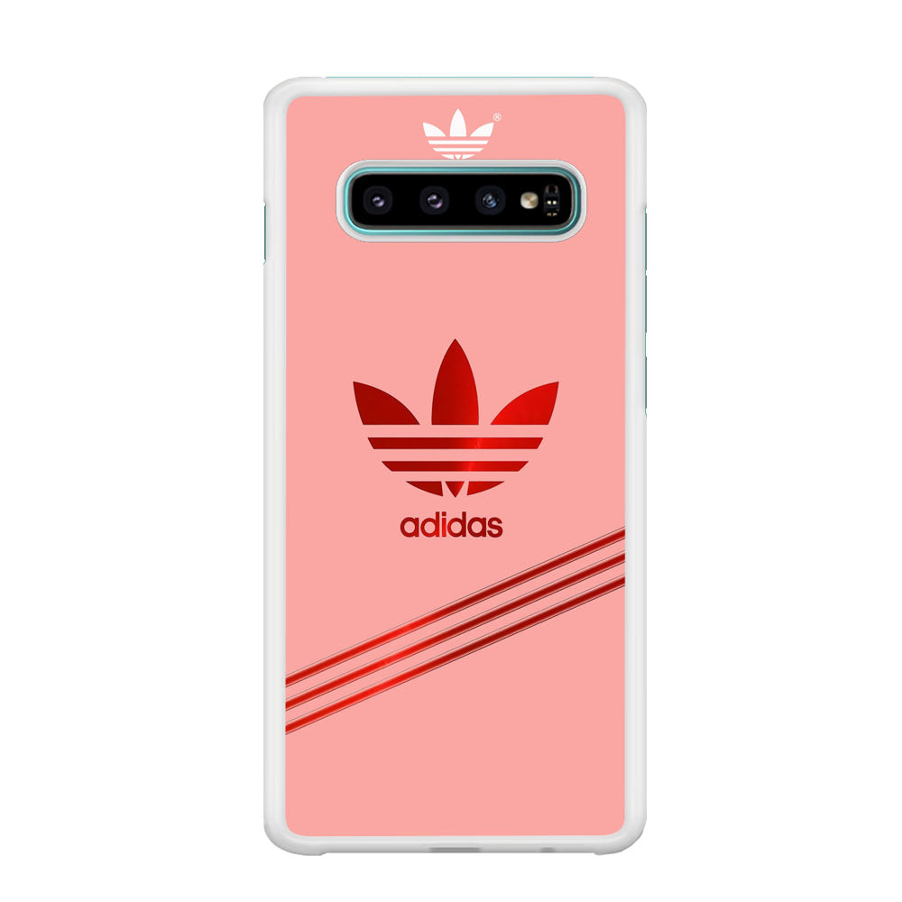 Adidas Burning Red Samsung Galaxy S10 Case