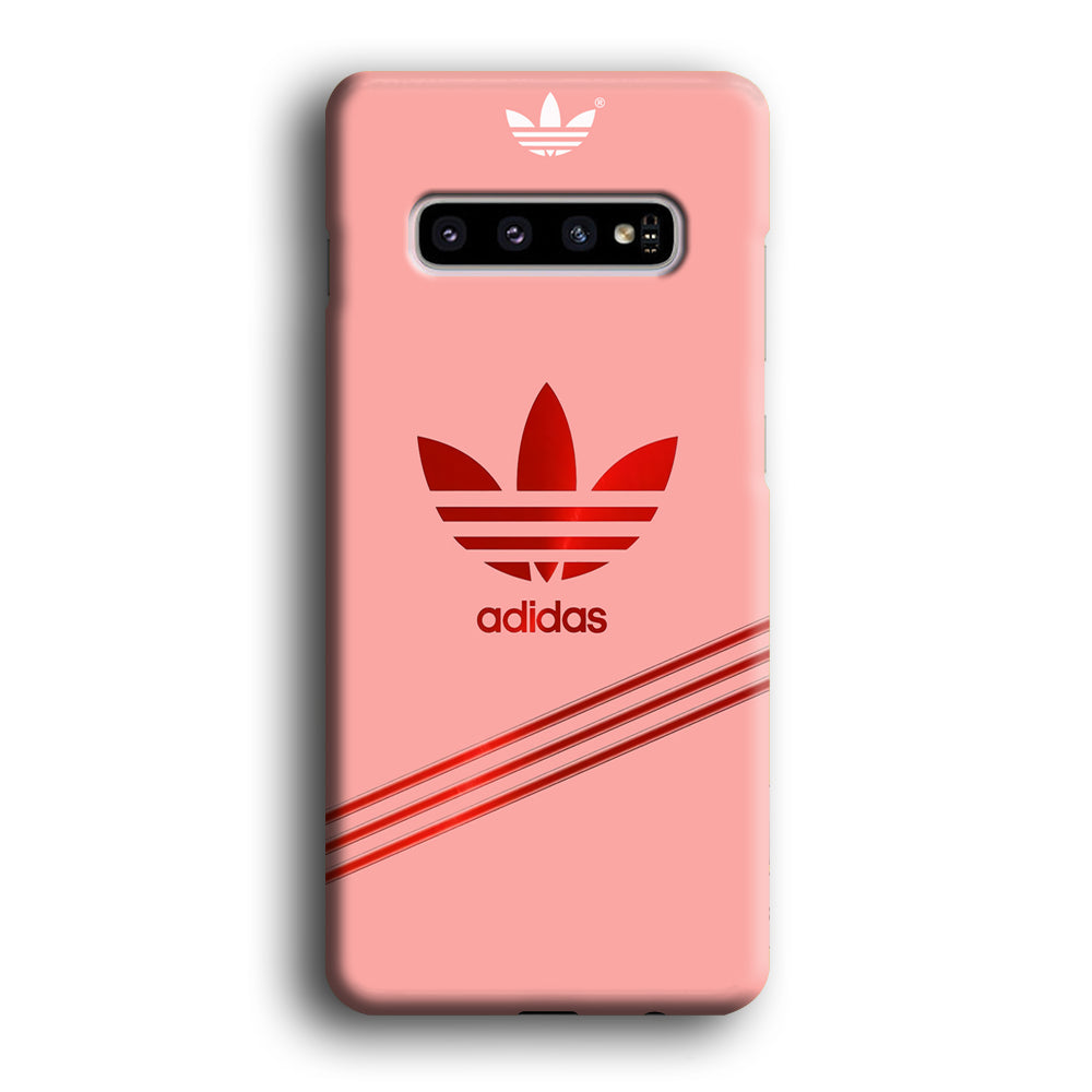 Adidas Burning Red Samsung Galaxy S10 Case