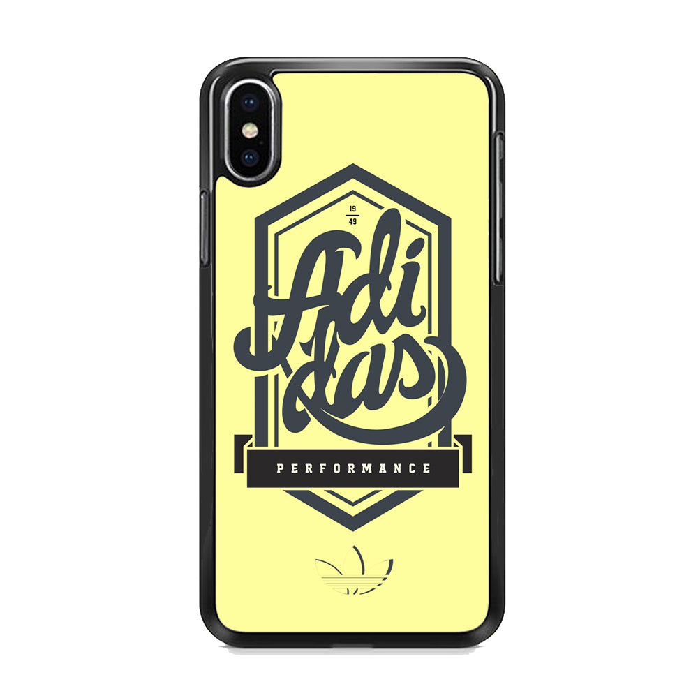 Adidas Creamy Layer iPhone X Case