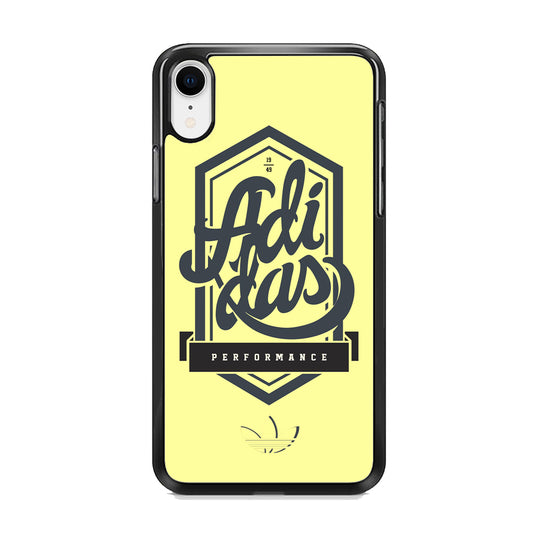 Adidas Creamy Layer iPhone XR Case