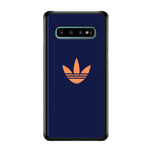 Adidas Deep Blue Logo Samsung Galaxy S10 Case