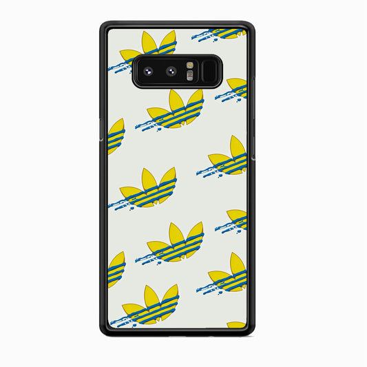Adidas Doodle Fly Paint Blue Samsung Galaxy Note 8 Case