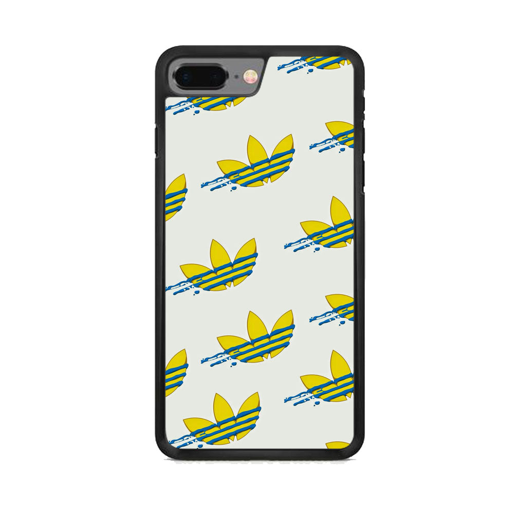 Adidas Doodle Fly Paint Blue iPhone 8 Plus Case