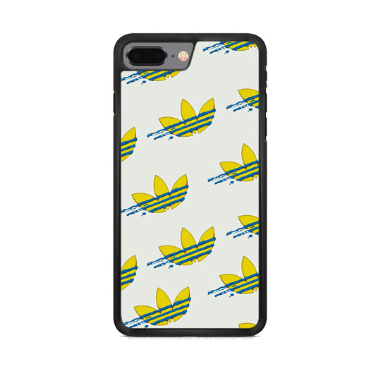 Adidas Doodle Fly Paint Blue iPhone 8 Plus Case