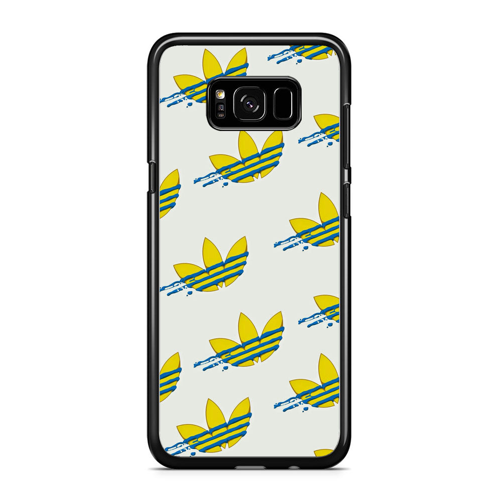 Adidas Doodle Fly Paint Blue Samsung Galaxy S8 Case