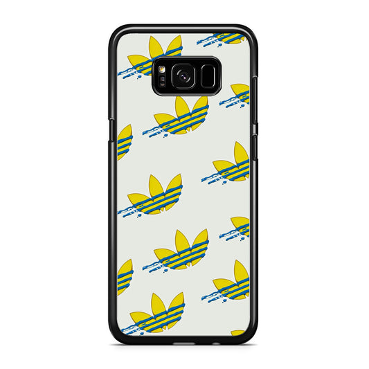 Adidas Doodle Fly Paint Blue Samsung Galaxy S8 Case