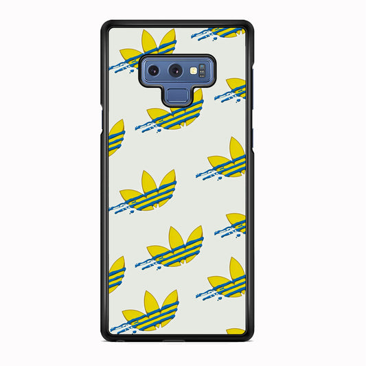 Adidas Doodle Fly Paint Blue Samsung Galaxy Note 9 Case