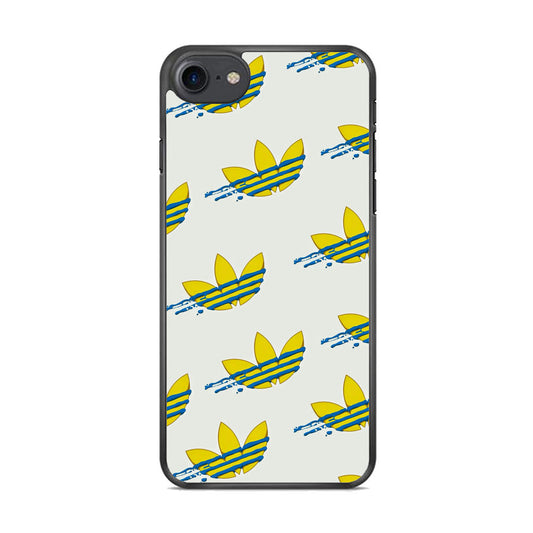 Adidas Doodle Fly Paint Blue iPhone 8 Case