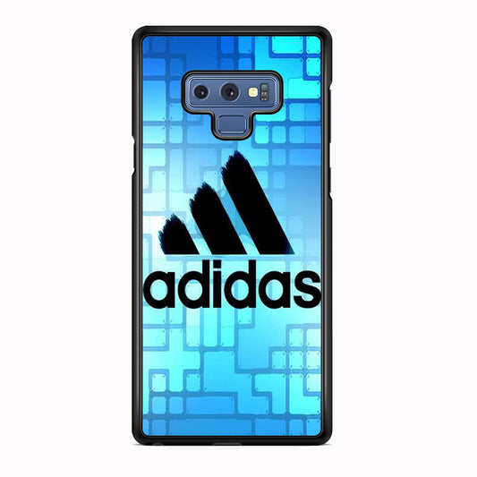 Adidas Logo Blue Abstract Samsung Galaxy Note 9 Case