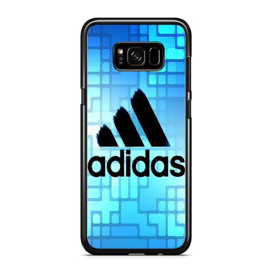 Adidas Logo Blue Abstract Samsung Galaxy S8 Plus Case