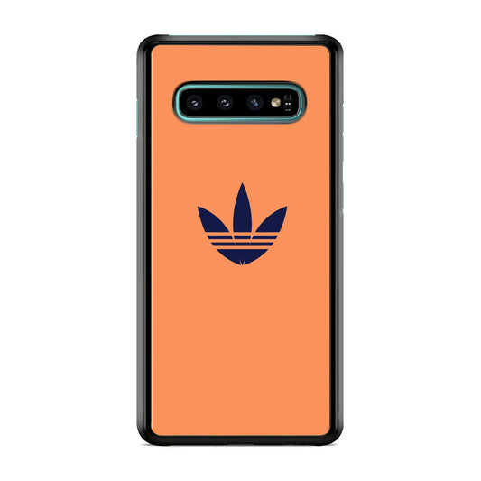 Adidas Logo Light Salmon Orange Samsung Galaxy S10 Case