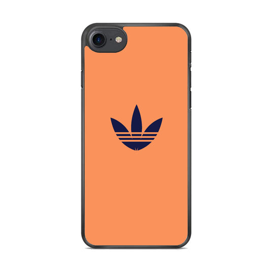 Adidas Logo Light Salmon Orange iPhone 8 Case