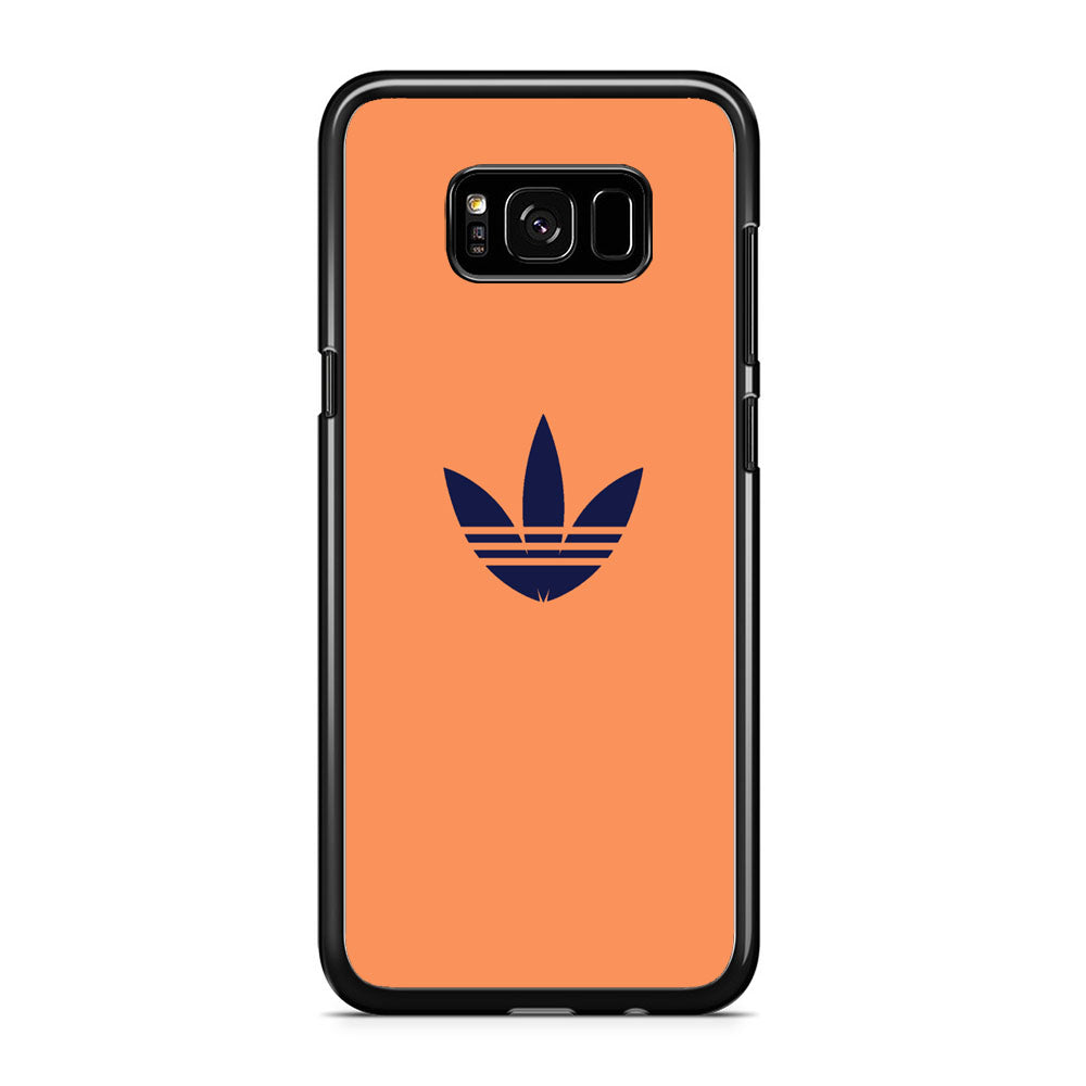 Adidas Logo Light Salmon Orange Samsung Galaxy S8 Case