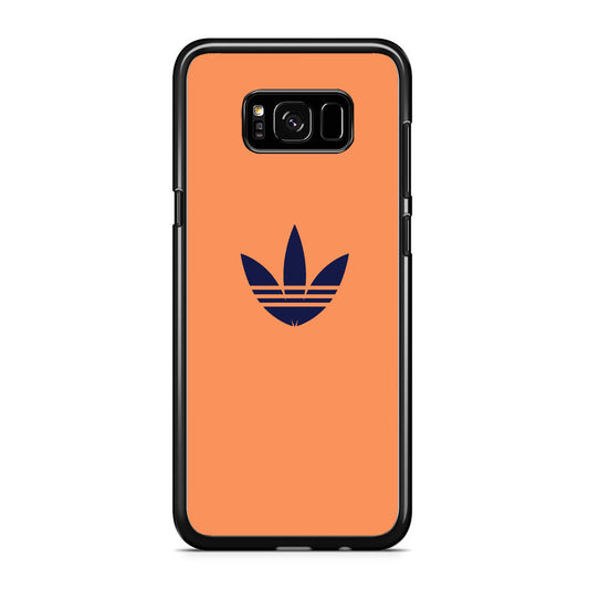 Adidas Logo Light Salmon Orange Samsung Galaxy S8 Case