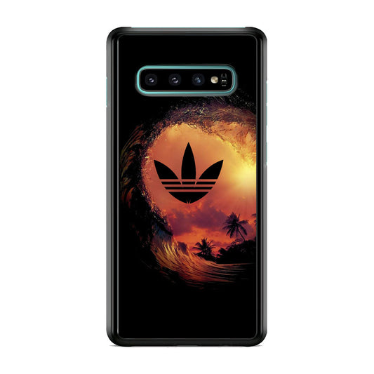 Adidas Orchid Purple Logo Samsung Galaxy S10 Case