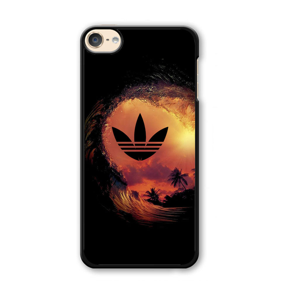 Adidas Logo Wave Sunset iPod Touch 6 Case - Carneyforia