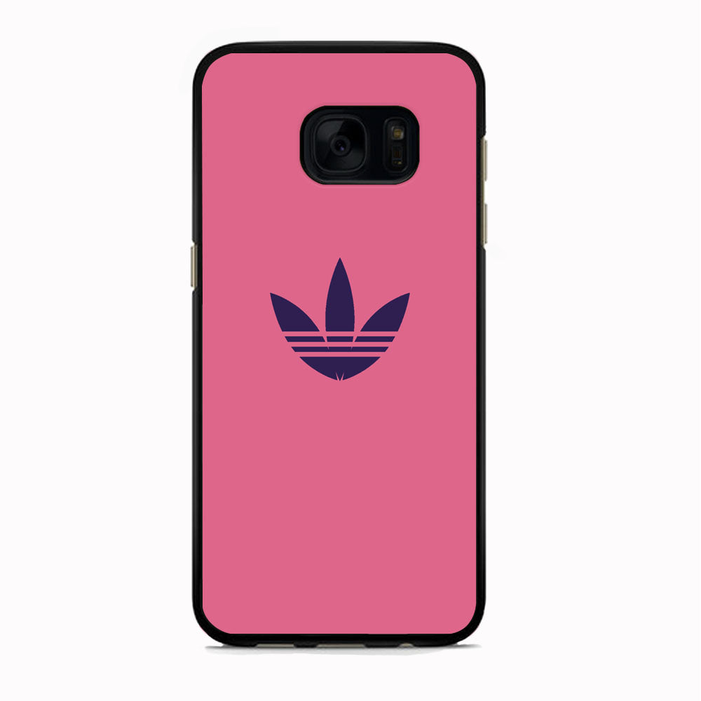 Adidas Orchid Purple Logo Samsung Galaxy S7 Edge Case